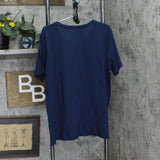 Members Mark Womens Essential Crewneck Tee DLT4785S Blue Cove 2XL
