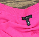 Aqua Womens Button Front Sweater Cashmere V-Neck Cardigan V10337 Neon Pink L