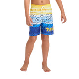 Pokemon Boys Youth Swim Shorts 88992974 Yellow Multi XS
