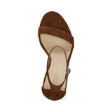 Lauren Ralph Lauren Womens Allie Stiletto Heels Sandals Tobacco Brown 11B
