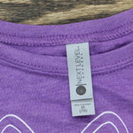Disney Pixar Lightyear SOX Girls Short Sleeve Tee Shirt Purple M