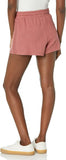 Volcom Womens Lived in Lounge Fleece Sweat Shorts Rosewood Pink XL