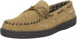 Hideaways by L.B. Evans Men's Moccassin Slippers Hashbrown Brown 13EEE