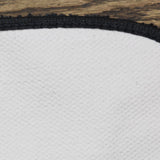 Garland Rug Luxury Ultra Plush Washable Bathroom Bath Rug Black 24 in. x 40 in.