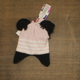 Disney Minnie Mouse Hat And Mitten Set MIN2733 Black / Pink One Size