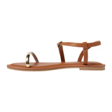 Universal Thread Womens Mildred Ornament Ankle Strap Sandals 93321878 Brown 6M