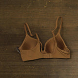 Auden Luxe Stretch Comfort Demi Bra 94266707 Caramel Brown 34B