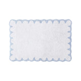 Peri Home Rectangle Scalloped Bath Rug Mat 3Y84470RBL Blue 20x30