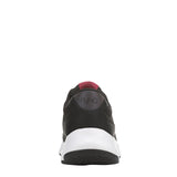 Ryka PodFlow Retro Mesh Walking Shoes Low Top Lace-Up J5714M1 Black 9W