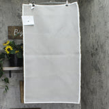 Liz Claiborne Signature Ultra Plush Bath Rug Mat White 24x40