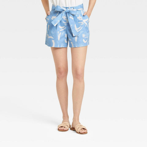 A New Day Women's High-Rise Pleat Front Shorts 84628278