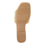 A New Day Womens Delaney Ornament Slide Sandals 93654557 Tan Brown 6.5M