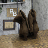 A New Day Womens Raye Tall Dress Boots 88375198 Dark Brown 6M