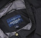 Mackintosh New England Double Closure Parka Anorak Jacket Coat Navy Blue L