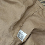 State Of Day 2-Pc. Sleeveless Pajama Set Linen Blend Natural Umber Brown XL