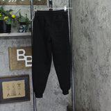 Jordan Boys Closed Hem Fleece Joggers Black S