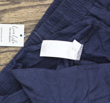 Cupshe Womens Elastic Waist Loose Leg Shorts Navy Blue S