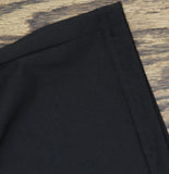 White Mark Foldover Knit Solid Palazzo Pants 0656729710401 Black 1X