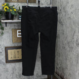 Gloria Vanderbilt Womens Plus Size Amanda Straight Leg Jeans Black 18W