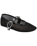 Journee Collection Womens Naveah Mesh Studded Flats NAVEAH Black 8.5M