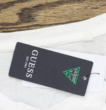 GUESS Eco Short Sleeve Lace-Up Graphic Corset Tee W5RI32K9RM1 Pure White XS