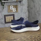 Easy Spirit Womens Docia Double Band Slingback Sandals SEDOCIA2-H Dark Blue 9M