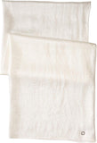 Calvin Klein Rectangle Liquid Metallic Evening Wrap Scarf Eggshell Off White OS