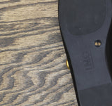 INC International Concepts Womens Rachany Hardware Flats Black Smooth 8M