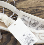 A New Day Womens Milan Slingback Pumps Lace 93708032 Cream Off White 7.5M