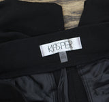 Kasper Womens Pull-On Stretch Ankle Pants 10924325 Black XS