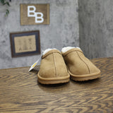 Cat & Jack Kids Boys Nola Faux Suede Clog Slippers 91307187 Brown 1