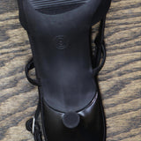 A New Day Womens Annette Satin Slingback Heels with Memory Foam Insole Black 9M