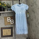 Beetlejuice Girls Silky Short Sleeve Nightgown Beetle Juice Gown 90311226 Blue S