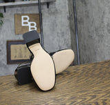 COACH Womens Winley Slingback Mary Jane Flats CAS42 Patent Leather Black 7B