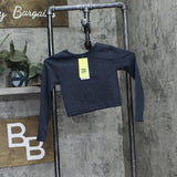 All In Motion Girls Seamless Long Sleeve T-Shirt 91465457 Blue S