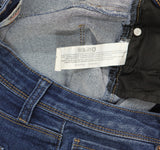 California Vintage Juniors Distressed Stretch Skinny Jeans Blue 9 / 29