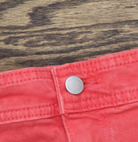 Universal Thread High-Rise Sailor Denim Jean Shorts 93070841 Red 16