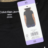 Calvin Klein Jeans Women's Logo T-Shirt 1577512 Black XS