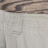 Lands' End Mens 100% Cotton Khaki Cargo Pants 1669542ab8ae19 Beige Brown 36