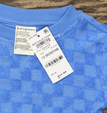 First Impressions Baby Boys Checkered Terry T-Shirt & Shorts Blue Bay 12M