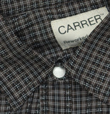 Carrer Beck Snap Front Western Shirt 10003212SNAPSHIR Brown Multi M