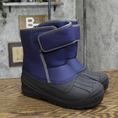 Cat & Jack Kids Boys Elia Winter Boots 88227047 Navy Blue 5