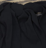 City Chic Breezy Elastic Waist Front Tie Wrap Leg Pants 201966 Black 20W