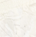 Bar III Womens Cotton Drawstring Wide-Leg Pants 100124264 Bright White XS