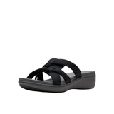 Clarks Breeze Rae Cam Slip-On Sandals 26182100 Black / Gray 9.5M