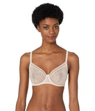 Simone Perele Womens Comete Full Coverage Lace Bra 12S324 Pinky Sand Pink 38D