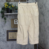 Studio Park x Terri Conn Petite Stretch Lyocell Ankle Pants Sandstone Brown PM
