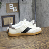 Universal Thread Low Top Lace-Up Sneakers Flat White Multi 7.5M