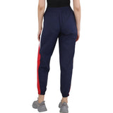 Reebok Womens Colorblock Nylon Track Pants IT5650 Vector Navy Blue XS