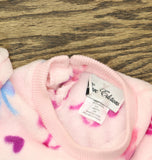 Rare Editions Baby Girls 2-Piece Bow Printed Pajama Set Fleece Pink Multi 12M